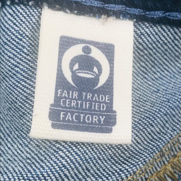 Isabel Maternity Women's Size 14 Crossover Panel Blue Denim Midi Short New - Picture 16 of 16